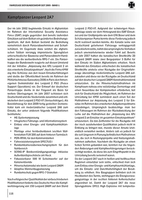 Fahrzeuge der Bundeswehr seit 2005 - Band 1