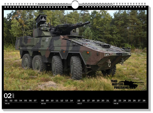 Jahreskalender 2027 - Tank-Masters Publishing